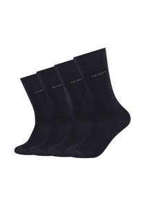 Camano Socken 4er Pack ca-soft mit innovativem Piquée-Bund dunkelblau 39-42