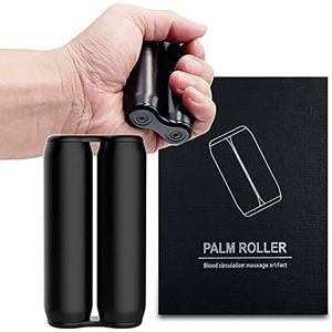 Fidget Spinner Adult Handheld Gadget, Palm Roller, Gadget Roller Fidget Spinner, hilft Stress, Angst, Spannung (schwarz)
