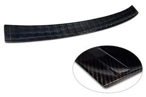 Ladekantenschutz  Stoßstangenschutz Carbon Fiber schwarz passend für SKODA KAROQ FL2022->  / Sportline FL 2022->