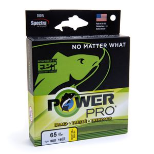 Shimano Power Pro 135m - Moss Green / geflochtene Schnur 4-Fach