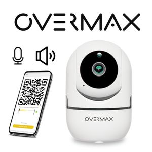 OVERMAX CAMSPOT 3.6 Full HD WiFi IP Kamera Wlan Überwachungskamera Baby Monitor, Babyphone