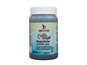 CREARTEC Magnetfarbe Superfein Grau - Inhalt 200ml - 7480372