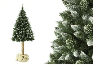 Künstlicher Weihnachtsbaum 180 cm mit Gestell - 3-teilig