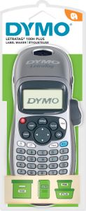DYMO Beschriftungsgerät LetraTag LT-100H SILVER inkl. 4 AA Batterien