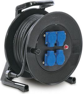 SCHILL Kabeltrommel, GT310.MD4, Kern: 170 mm, Wickelbreite: 132 mm, Hartgummi