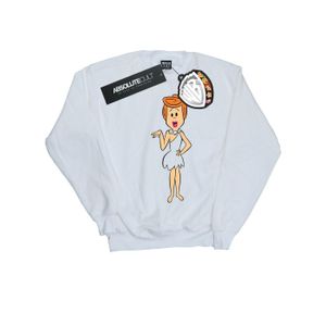 The Flintstones - "Wilma Flintstone Classic Pose" Sweatshirt für Herren BI23547 (S) (Weiß)