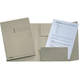 Esselte 1033307 Složka Juris, A4, manilský karton 275 g/m2, šedá barva