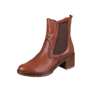 Pikolinos Damen Stiefelette Chelsea Boots Leder Llanes W7H-8948, Größe:38 EU, Farbe:Braun