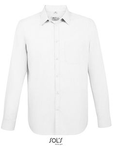 SOLS Herren Hemd Baltimore Fit Shirt 02922 Weiß White XL