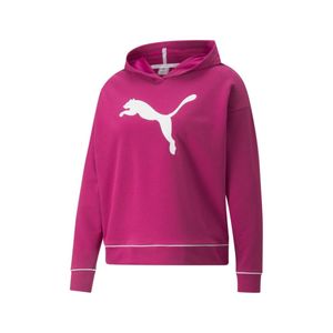 Puma Kapuzenpullover Modern Sports Hoodie Damen, Farbe:Fuchsia, Größe:S