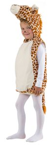 O5401-104 Kinder Mädchen Junge Giraffen Weste-Kostüm Gr.104