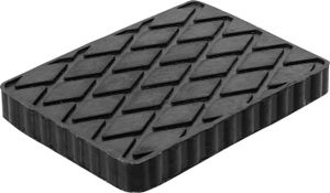 BGS Gummiauflage 7036, für Hebebühnen, 160 x 120 x 20 mm