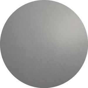 ASA Selection 7856420 Lederoptik Tischset rund, Ø 38 cm, Polychlorid, cement