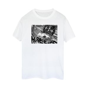 Star Wars - "Anime Plane" T-Shirt für Damen BI45360 (XXL) (Weiß)