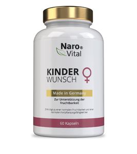 NaroVital Kinderwunsch - Pränatale Vitamine | 60 Kapseln