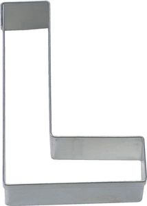Städter Ausstecher Buchstabe L, Ausstechform, Plätzchenform, Keks, Plätzchen, Edelstahl, 6.5 cm, 112810 Städter Ausstecher Buchstabe L, Ausstechform, Plätzchenform, Keks, Plätzchen, Edelstahl, 6.5 cm, 112810