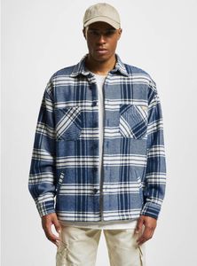 DEF Woven Shaket blue/white - L
