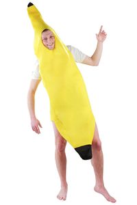 Bananen Kostüm für Erwachsene, Größe:M