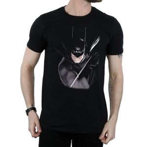 Batman - "Alex Ross" T-Shirt für Herren BI507 (3XL) (Schwarz)
