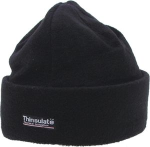 MFH Rollmütze Fleece, 3M™ Thinsulate™ Insulation, schwarz