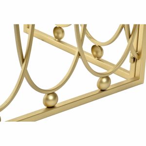 Konsole DKD Home Decor Spiegel Golden Metall Holz MDF (120 x 43 x 80 cm)