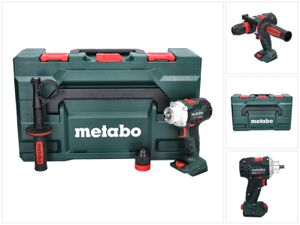 Metabo BS 18 LTX BL Q I, Wiertarka pistoletowa, Bezszczotkowy, Czarny, 1,3 cm, 2000 RPM, 6,8 cm