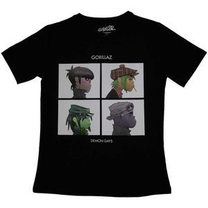 Gorillaz - Tričko "Demon Days" pro ženy RO10359 (S) (Černá)