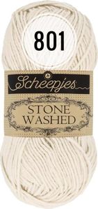 Scheepjes Stone Washed 50g (801) Moon Stone