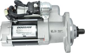 Vysoko výkonný štartér od DOOSAN - model 300516-00041B, 65.26201-7044, 65.26201-7076, 65.26201-7076B, náhradné diely pre rýpadlá