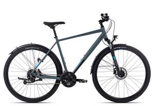 Axess VERIS STREET Crossbike grey/black/turquoise 50