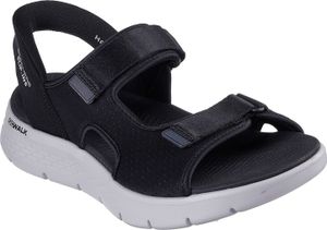 Skechers Slip-ins GO WALK Flex SD - Easy Entry Sandalen Outdoor Men 229210 BKGY, Schuhgröße:43 EU