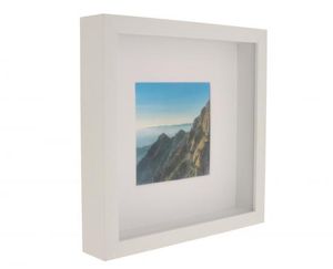 Nago LC-Frame 3D Bilderrahmen 23 x 23 cm weiß
