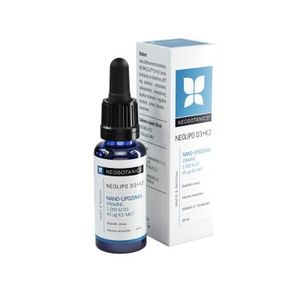 Neobotanics - NEOLIPO Vitamín D3+K2 - 30 ml