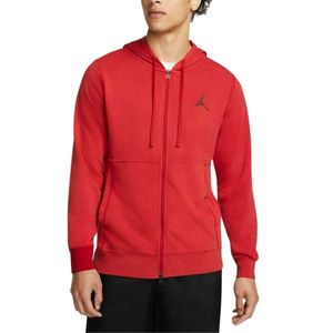 Męska bluza z kapturem Jordan Men Dri Fit Air Fleece Full Zip Hoodie In Red DC9737-687 Rozmiar XL