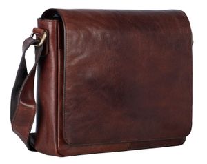 Leonhard Heyden Cambridge Messenger Leder 32 cm Laptopfach