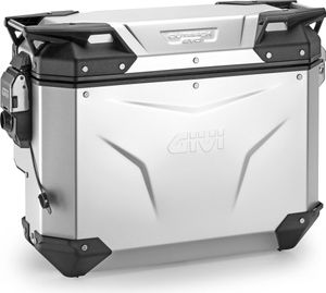 GIVI TREKKER OUTBACK EVO SMART Seitenkoffer rechts anodisiert geformt 33L