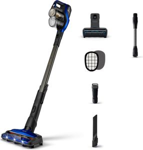 Philips SpeedPro Max 2-in-1 Kabelloser Staubsauger, 360°-Saugdüse, inkl. Zubehör, 25.2 V, 70 Min. Akku, Blau (XC8049/01) Philips SpeedPro Max 2-in-1 Kabelloser Staubsauger, 360°-Saugdüse, inkl. Zubehör, 25.2 V, 70 Min. Akku, Blau (XC8049/01)