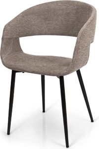 Milton & Oldbrook Esszimmerstuhl Pula Taupe