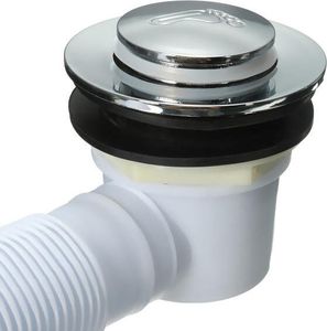 Messing & Kunststoff Pop Up Badewanne Abfall Bad hausgemachte Spüle Filler