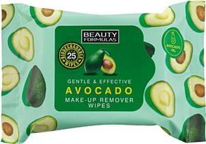 Beauty Formulas Avocado Makeup Remover Wipes