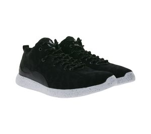 K1X | Kickz RS 93 Sneaker Herren Turn-Schuhe mit Leder-Anteil 1161-0303/0010 Schwarz/Weiß , Größe:41