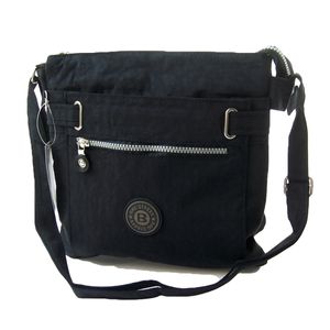 Tasche Umhängetasche Handtasche Bag Street Nylon schwarz Ta5051