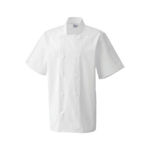 Premier Workwear Uni Chefs Jacket Kochjacke PR656 white L
