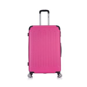 Flexot® F-2045 Koffer Reisekoffer Hartschale Hardcase Doppeltragegriff mit Zahlenschloss Gr. XL Farbe Rose