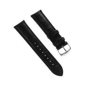 Festina Herren Uhrenarmband 22mm Leder-Band schwarz für Festina F16823 F16822 D2UFA16823/S