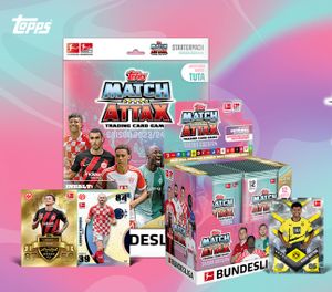 Topps Bundesliga Match Attax Saison 2023-2024 - Fußball - 12 Karten