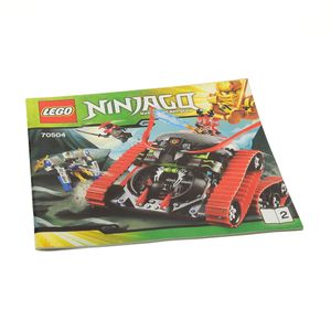 1x Lego Bauanleitung Heft 2 Ninjago Der finale Kampf Garmatron 70504