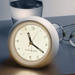 KIKKERLAND Alarm-Wecker / Uhr zum Entspannen Sweep Laufwerk lautlos