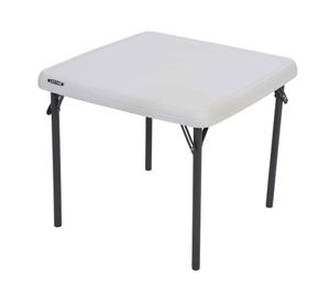 Detský plastový stôl Lifetime | Svetlo šedá | 61x61x54 cm
