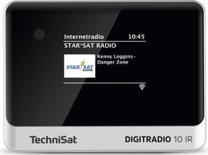 TechniSat DIGITRADIO 10 IR Internetradio DAB UKW Farbdisplay Bluetooth
